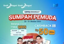 BANK NAGARI LUBUK SIKAPING HADIRKAN PROMO MENARIK SAMBUT SUMPAH PEMUDA